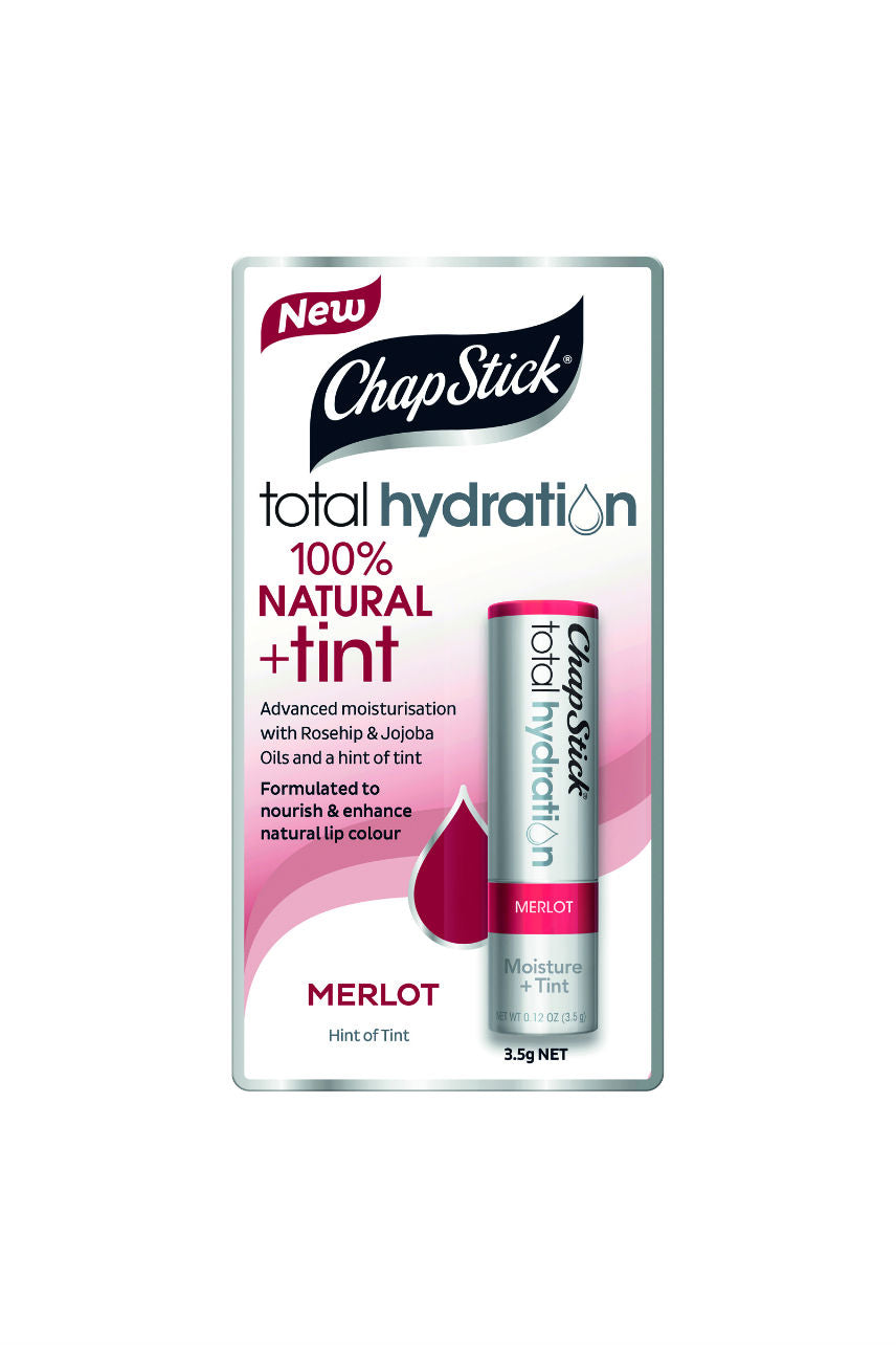 CHAPSTICK Total Hydration Tint Merlot 3.5g - Life Pharmacy St Lukes