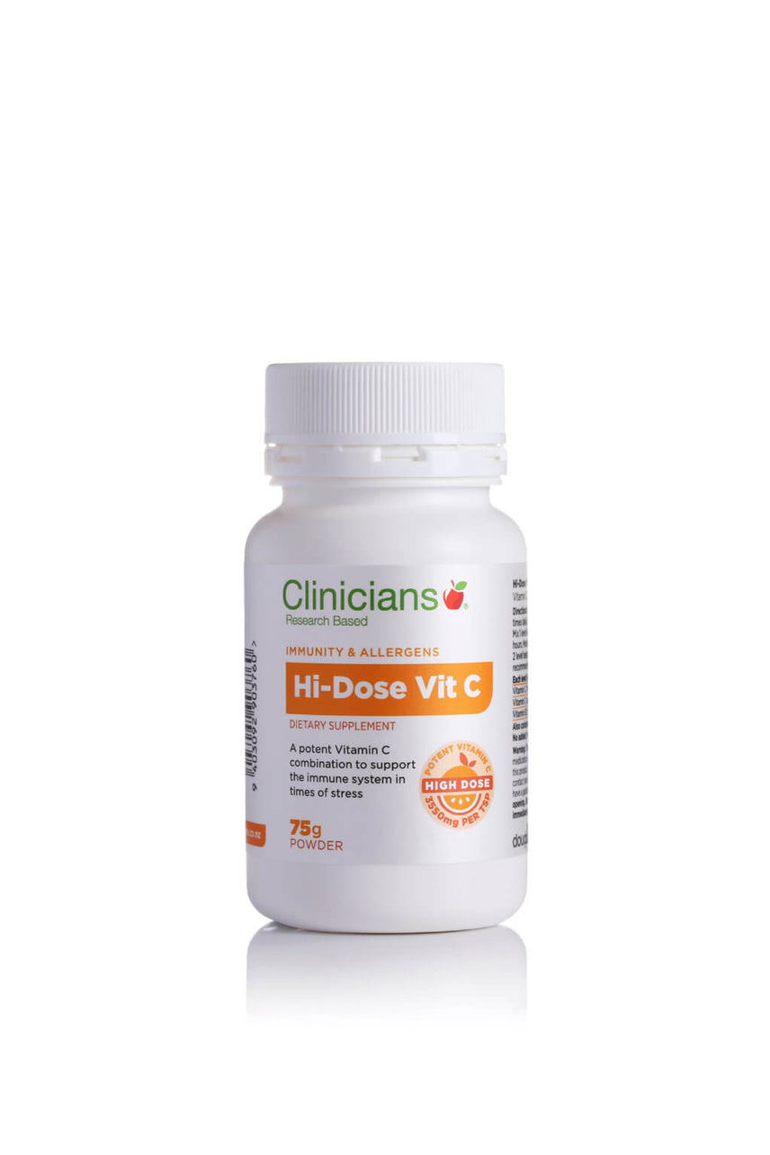 CLINICIANS Hi-Dose Vit C Powder 75g - Life Pharmacy St Lukes