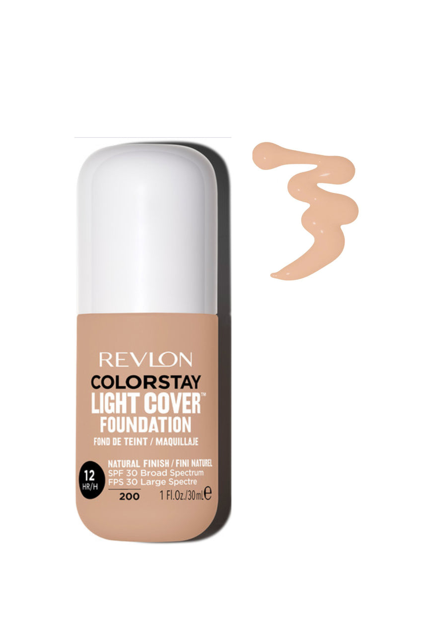 REVLON ColorStay Light Cover Foundation Nude 200 30ml - Life Pharmacy St Lukes