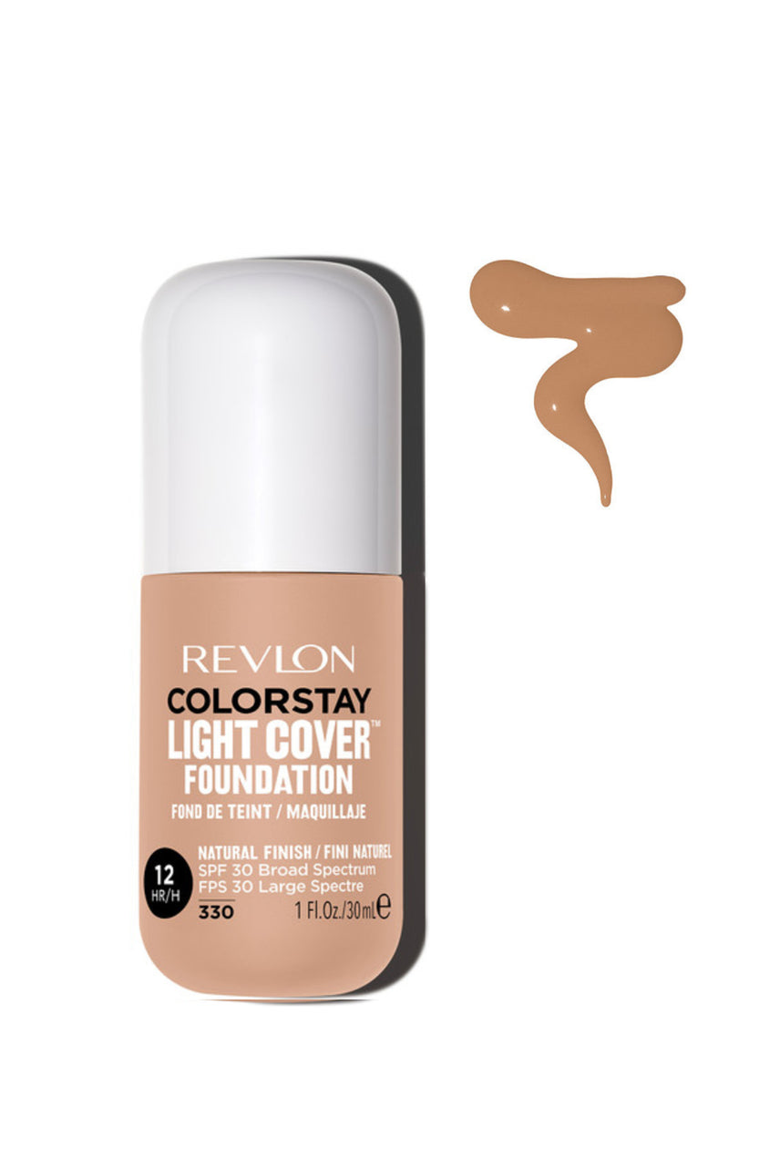 REVLON ColorStay Light Cover Foundation Natural Tan 330 30ml - Life Pharmacy St Lukes