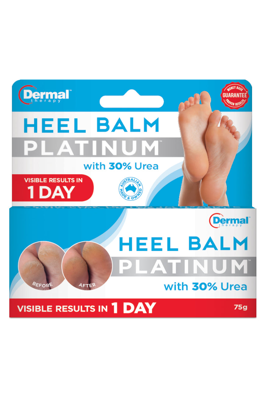 DERMAL THERAPY Heel Balm Platinum 75g - Life Pharmacy St Lukes