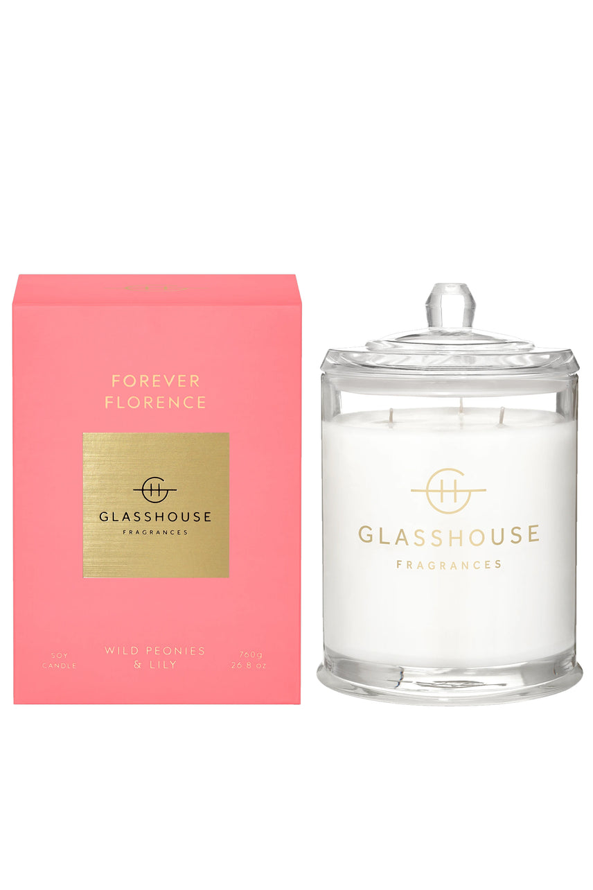 GLASSHOUSE FRAGRANCES Forever Florence Candle 760g - Life Pharmacy St Lukes