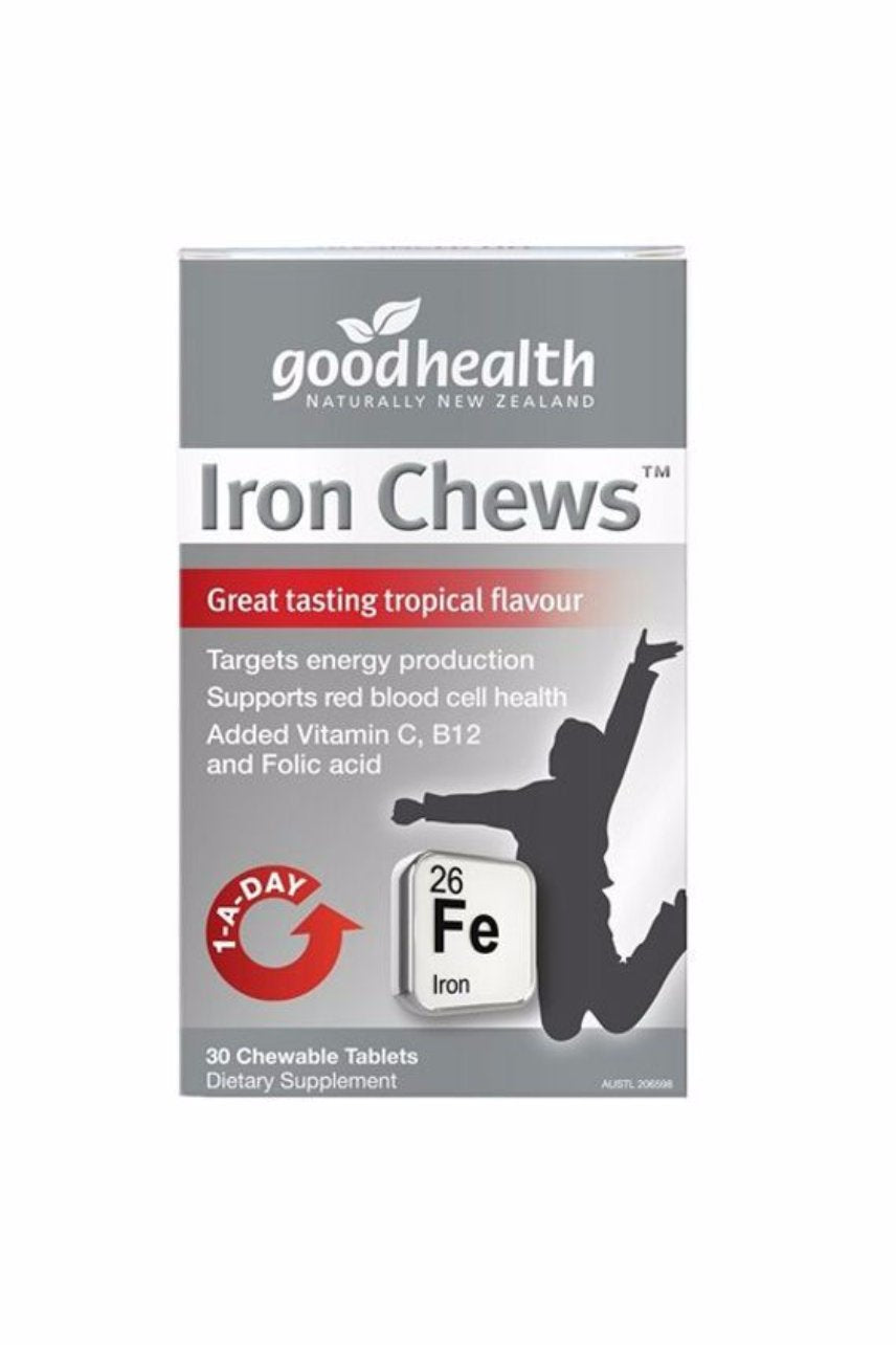 GOOD HEALTH Iron Chews 30tabs - Life Pharmacy St Lukes