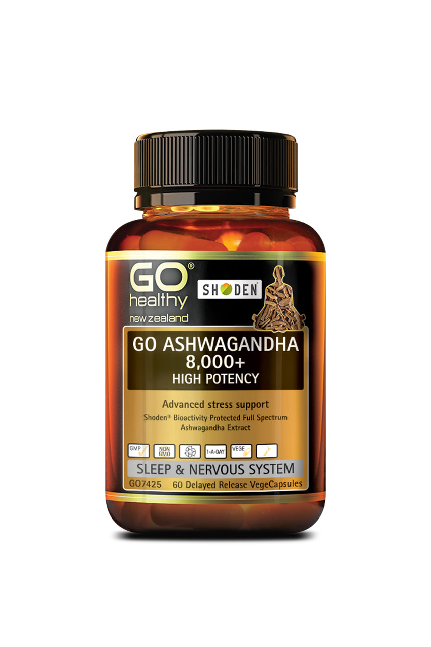 GO HEALTHY Ashwagandha 8000 60 Capsules - Life Pharmacy St Lukes