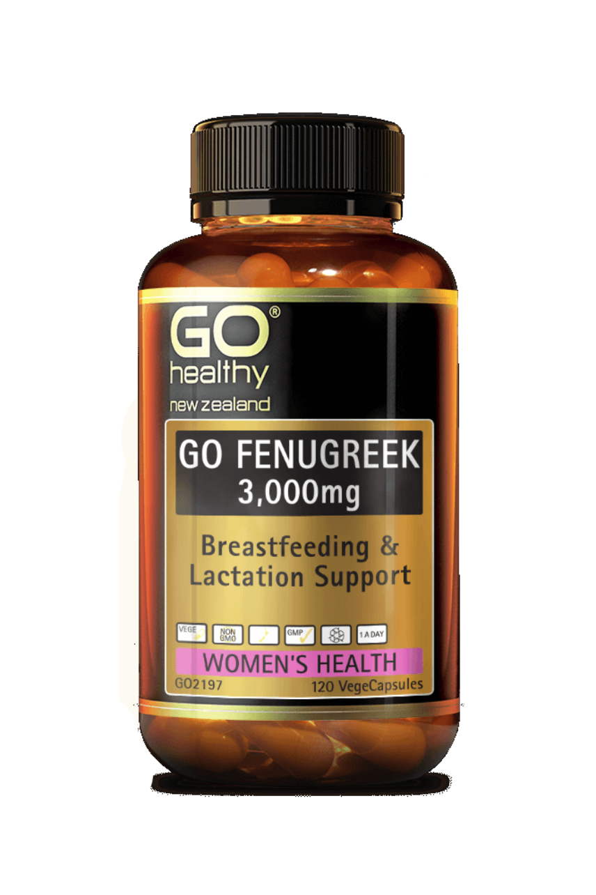 GO Healthy Fenugreek 3000mg 120 Vege Capsules - Life Pharmacy St Lukes