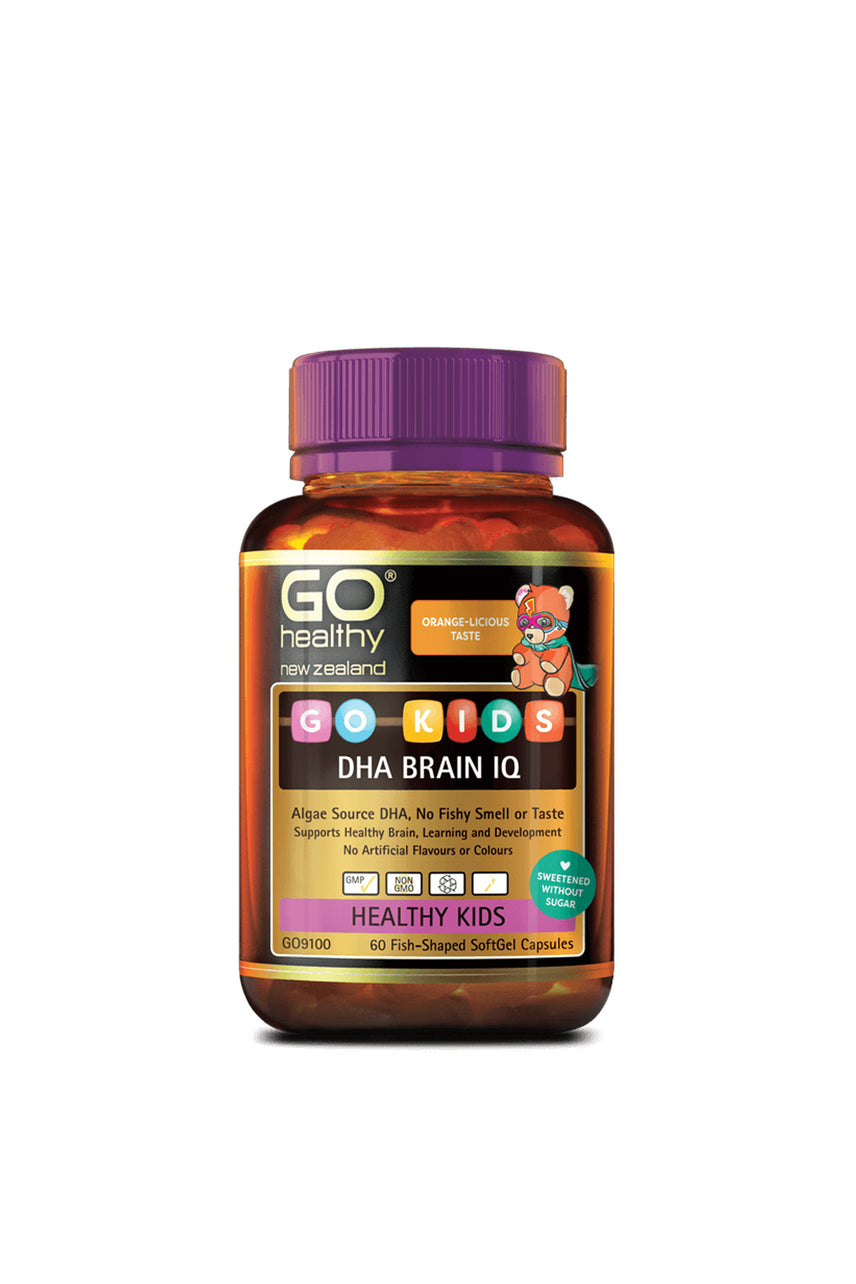 GO HEALTHY Kids DHA Brain IQ 60 Capsules - Life Pharmacy St Lukes