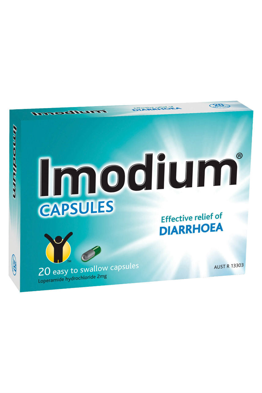 IMODIUM 2mg 20caps - Life Pharmacy St Lukes