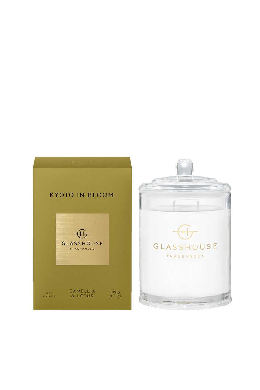 GLASSHOUSE FRAGRANCES Kyoto in Bloom Candle 380G - Life Pharmacy St Lukes