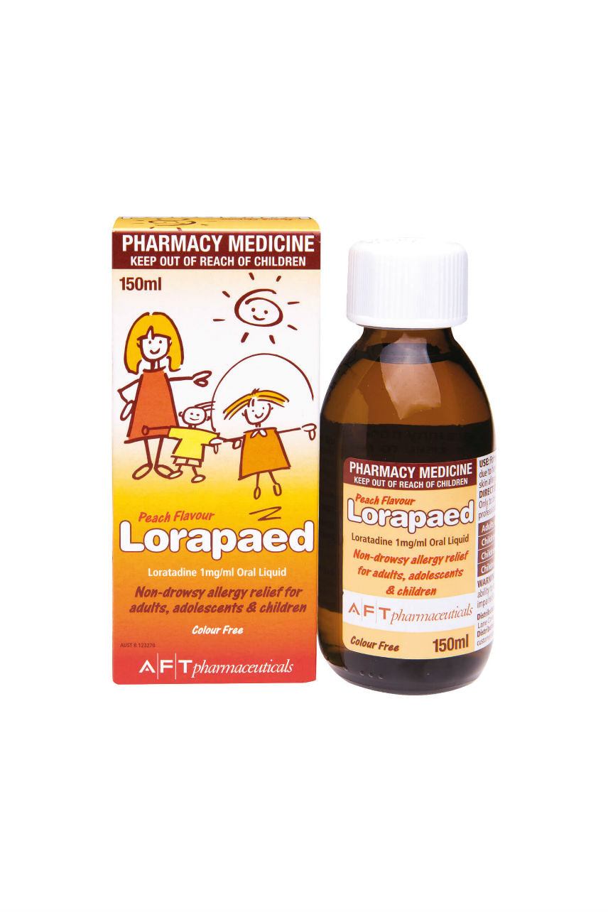 LORAPAED Oral Liquid 150ml - Life Pharmacy St Lukes