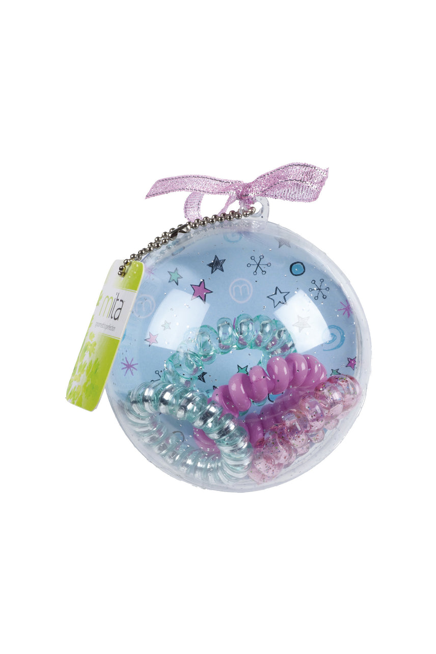MITA Spiral Snow Globe Bauble - Life Pharmacy St Lukes
