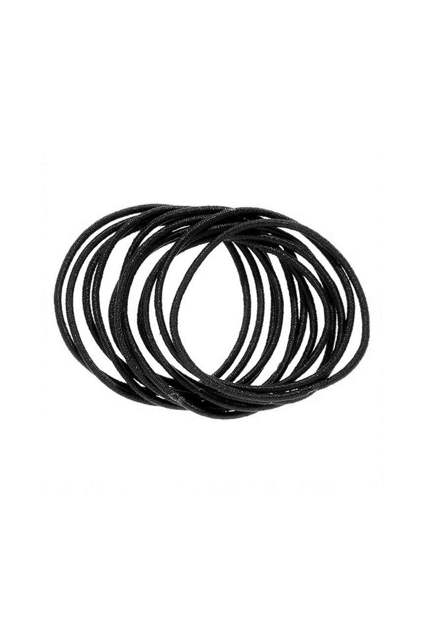 MITA Snag Free Elastic Thin Hair Ties Black 28 - Life Pharmacy St Lukes