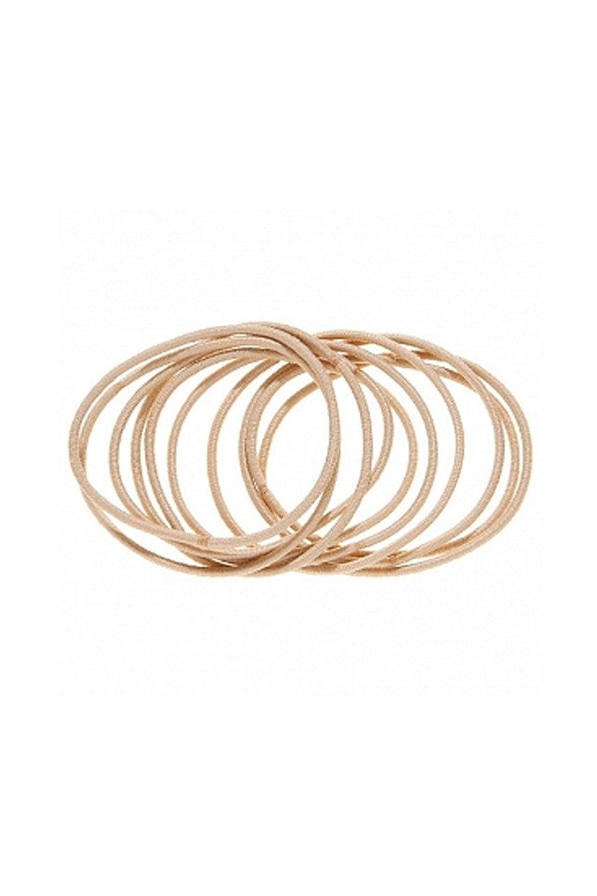 MITA Snag Free Elastic Thin Hair Ties Blonde 28 - Life Pharmacy St Lukes