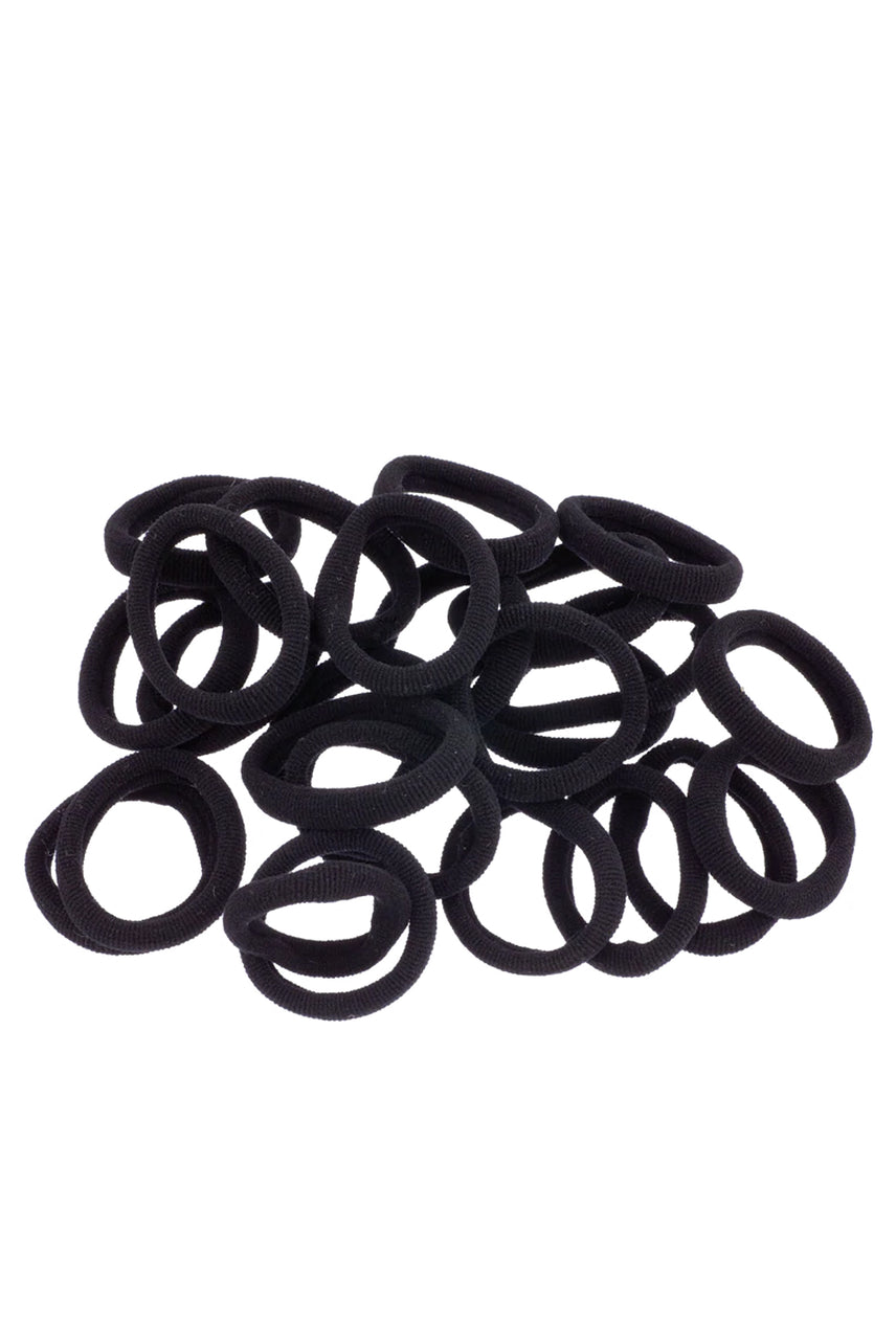 MITA HE4433BK Softies Hair Ties Black (Pack of 25) - Life Pharmacy St Lukes