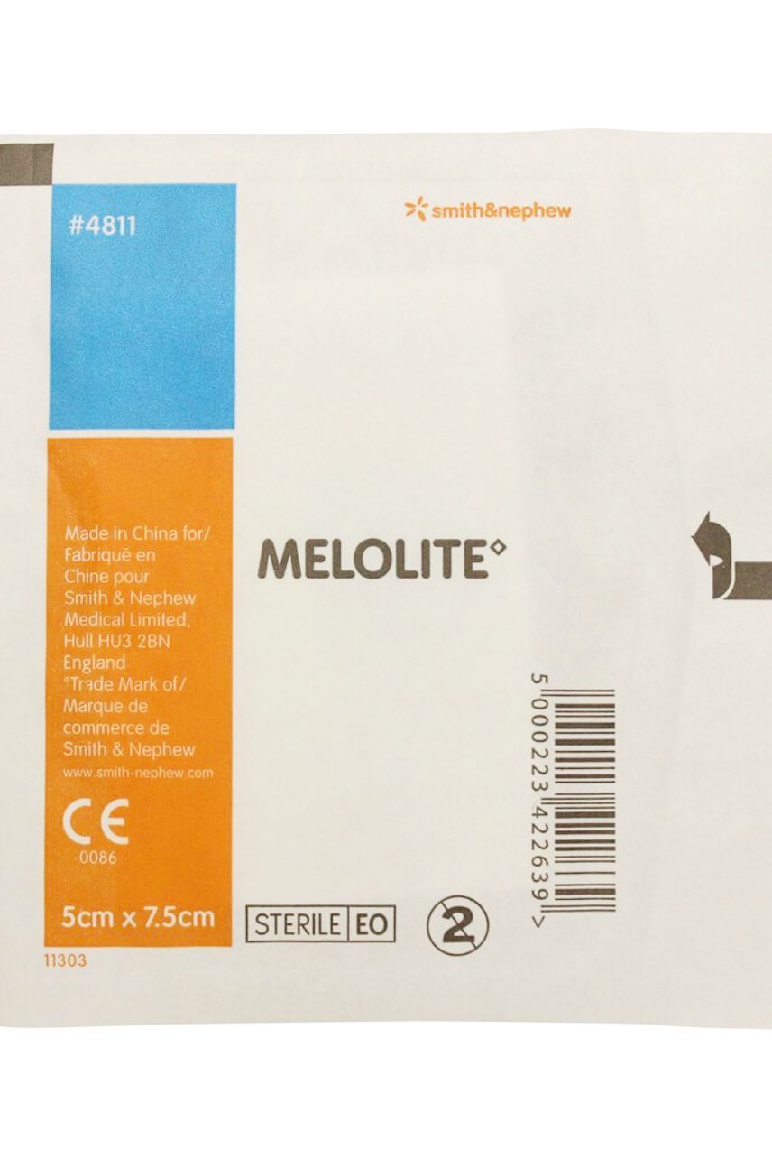MELOLITE Absorbent Non-Adherent Dressings 5cm x 7.5cm - Life Pharmacy St Lukes