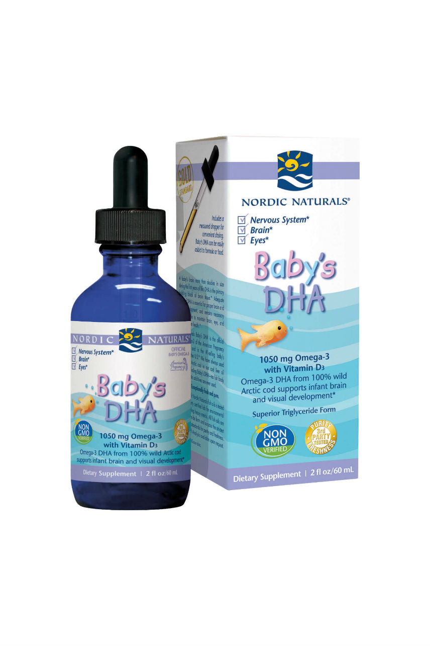 NORDIC NATURALS Baby DHA 1050mg plain 60ml - Life Pharmacy St Lukes
