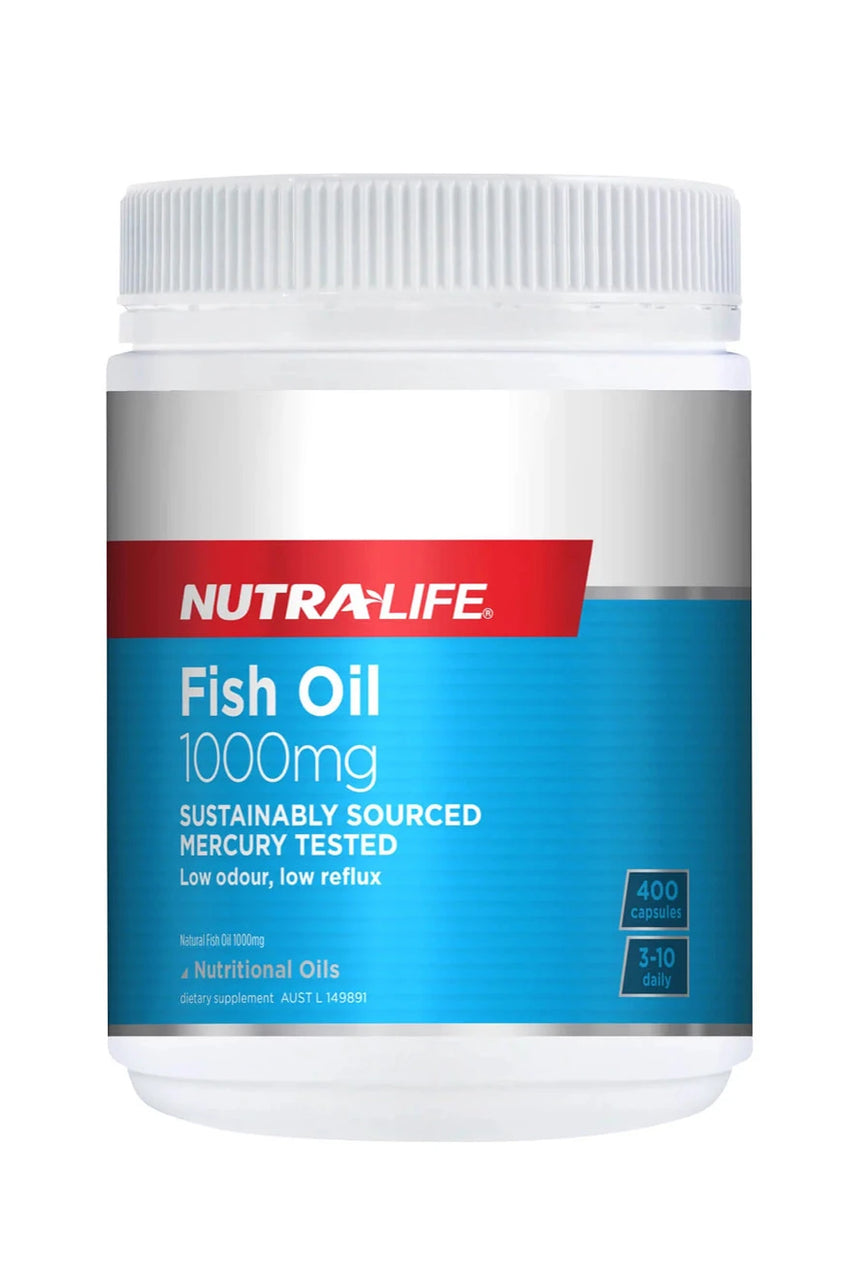 NUTRALIFE Fish Oil 1000mg 400caps - Life Pharmacy St Lukes
