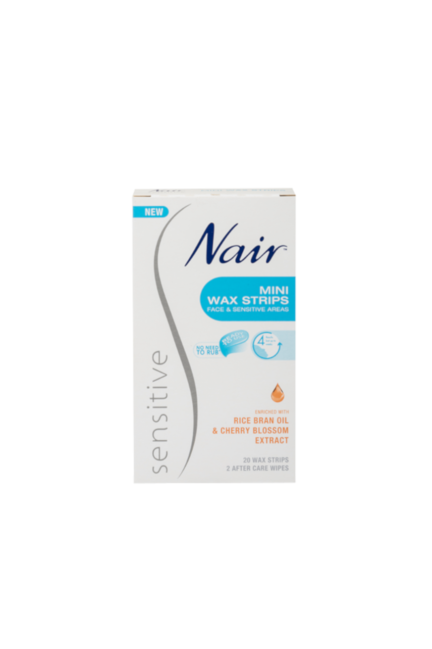 NAIR Sensitive Wax Strips Mini 20pk - Life Pharmacy St Lukes
