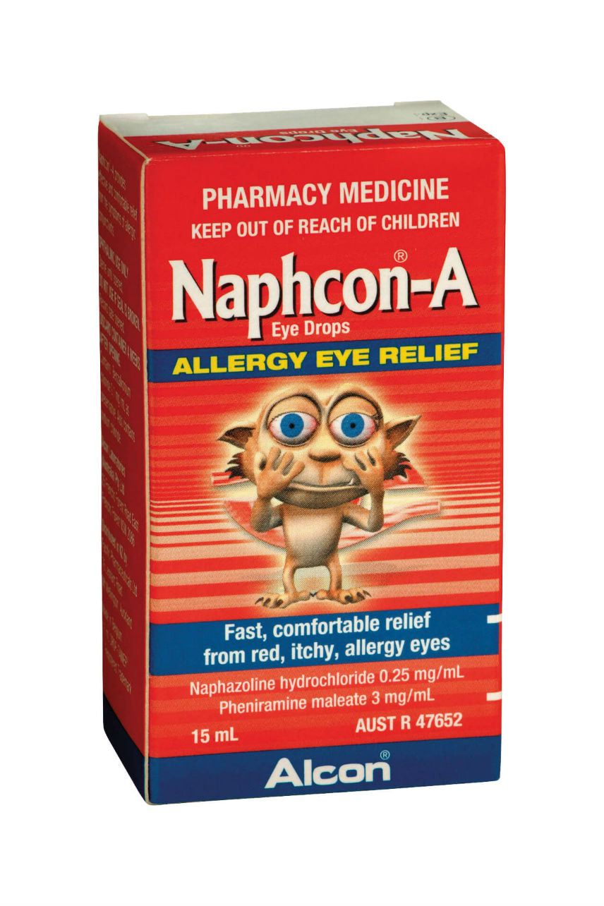 Naphcon-A Eye Drops 15ml - Life Pharmacy St Lukes