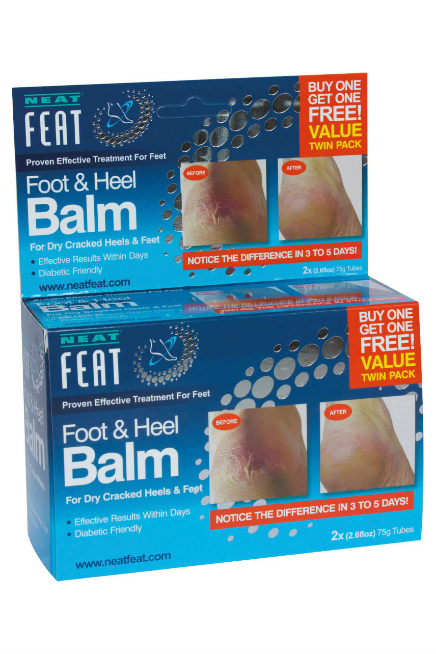 NEAT FEAT Foot & Heel Balm 2For1 75g - Life Pharmacy St Lukes