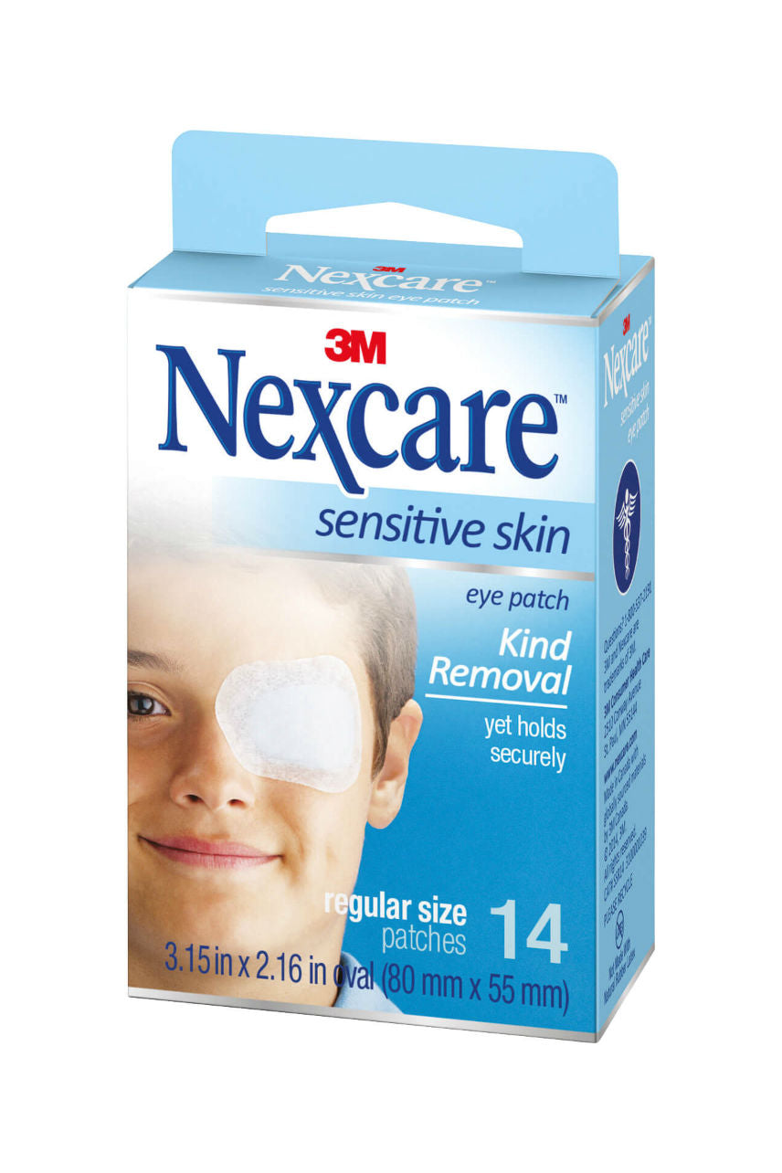 Nexcare Sensitive Skin Eye Patch Regular 14's - Life Pharmacy St Lukes