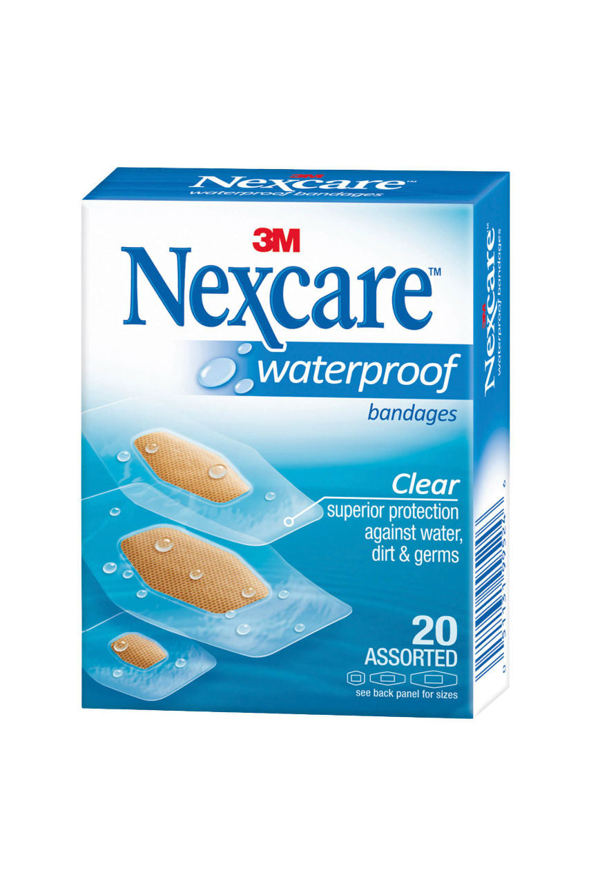 Nexcare Waterproof Bandage Assorted 20pk - Life Pharmacy St Lukes