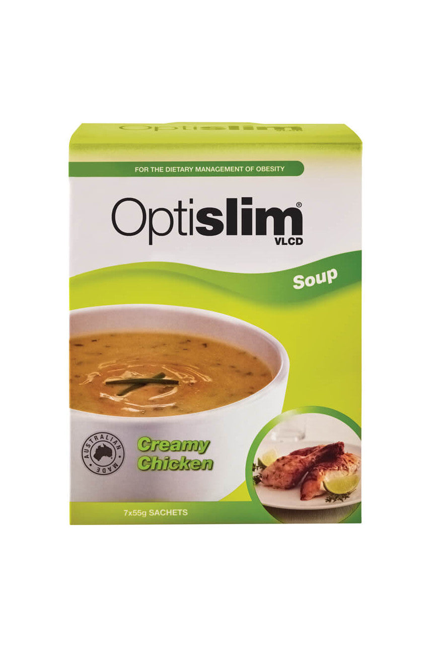 Optislim VLCD Soup Creamy Chicken 55g - Life Pharmacy St Lukes