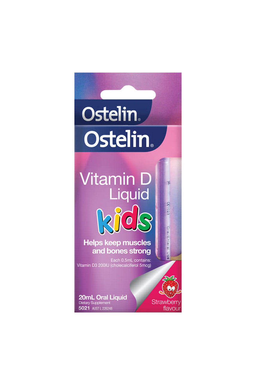 OSTELIN Vitamin D Liquid Kids 200IU 20ml - Life Pharmacy St Lukes