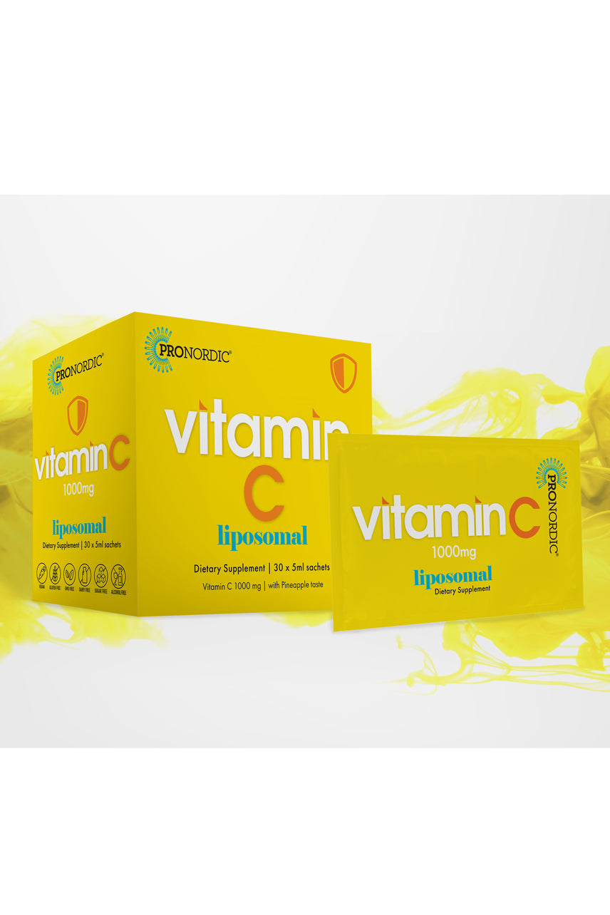 ProNordic Liposomal Vitamin C 1000mg 30 Sachet - Life Pharmacy St Lukes