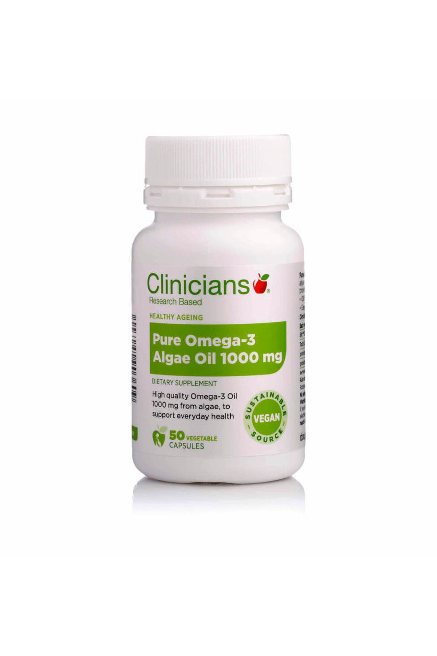 CLINICIANS Pure Omega-3 Algae Oil 1000mg 50cap - Life Pharmacy St Lukes