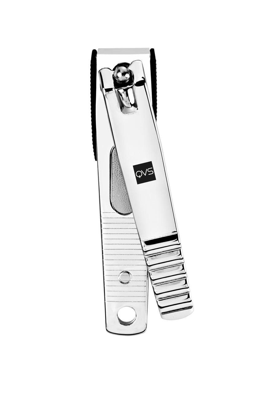 QVS 10-1057 Toe Nail Clipper Straight Blade With Catcher - Life Pharmacy St Lukes