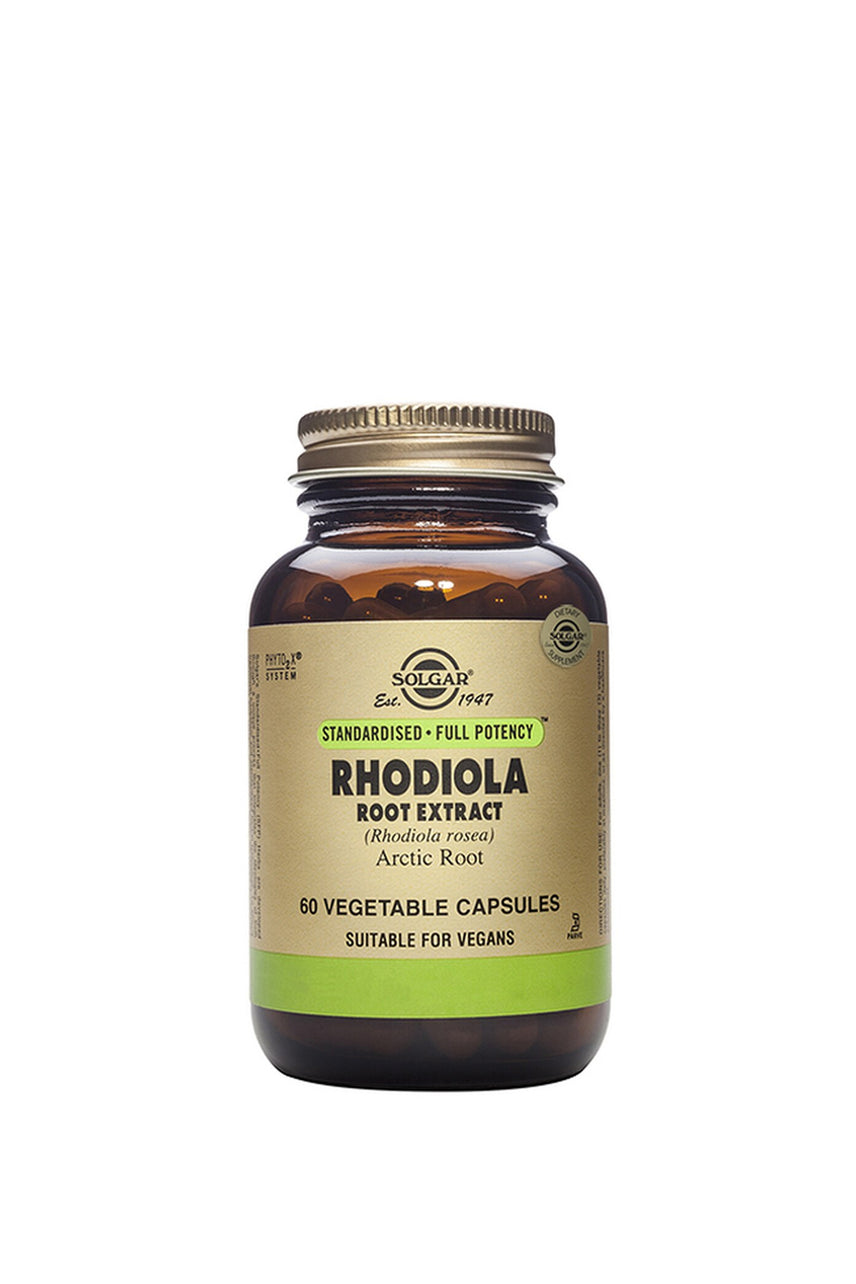 SOLGAR Rhodiola Root Extract 60 Capsules - Life Pharmacy St Lukes
