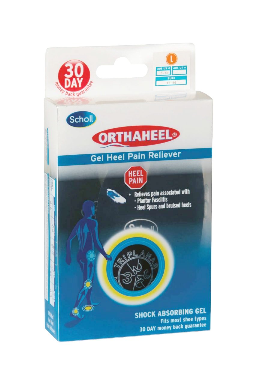 SCHOLL Orthaheel Gel Heel Pain Reliever L - Life Pharmacy St Lukes