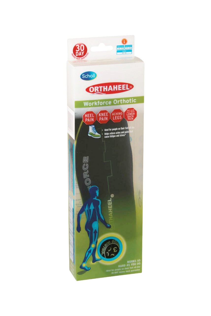 SCHOLL Orthaheel Workforce Orthotic L - Life Pharmacy St Lukes
