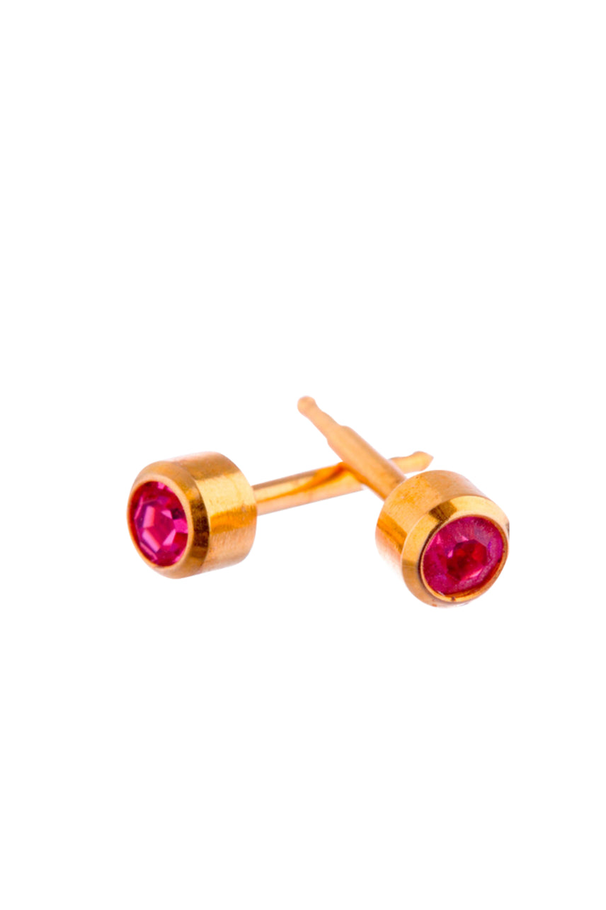 STUDEX HL210Y Birthstone October Gold Studs - Life Pharmacy St Lukes