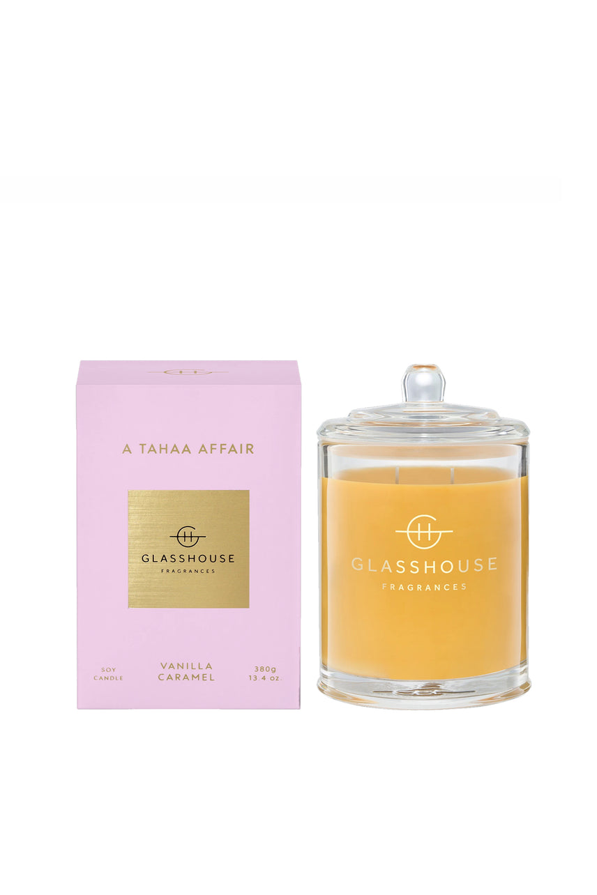 GLASSHOUSE FRAGRANCES A Tahaa Affair Candle 380g - Life Pharmacy St Lukes