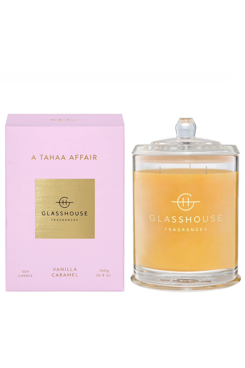 GLASSHOUSE FRAGRANCES A Tahaa Affair Candle 760g - Life Pharmacy St Lukes