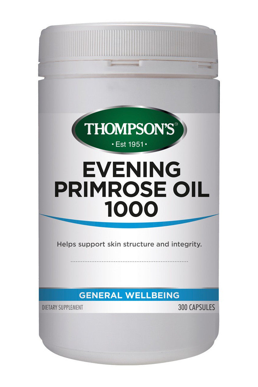 THOMPSONS Evening Primrose Oil 1000mg 300 Caps - Life Pharmacy St Lukes