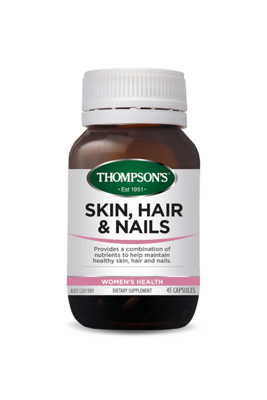 THOMPSONS Skin Hair & Nails 45caps - Life Pharmacy St Lukes