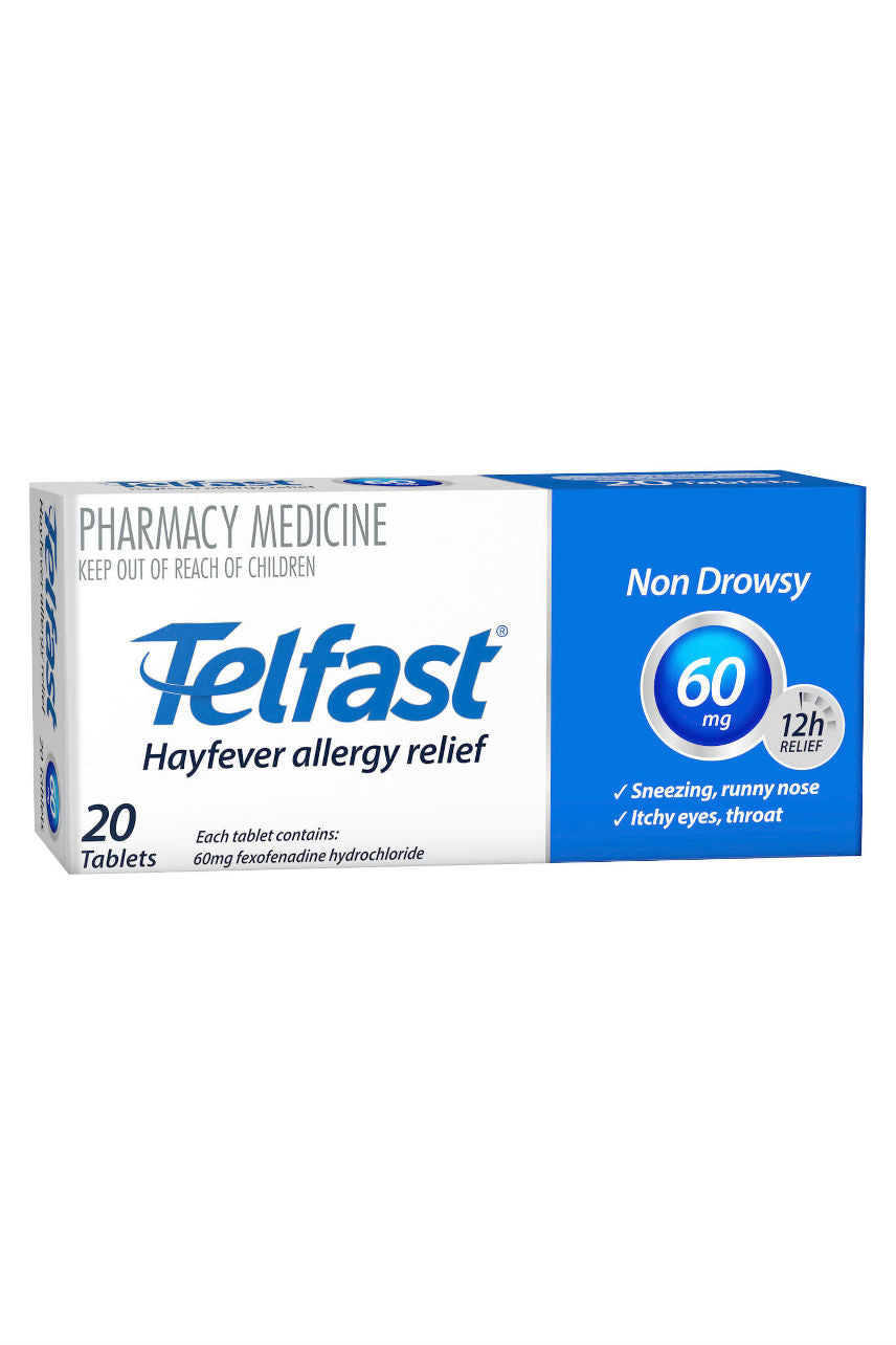 TELFAST Tablets 60mg 20s - Life Pharmacy St Lukes