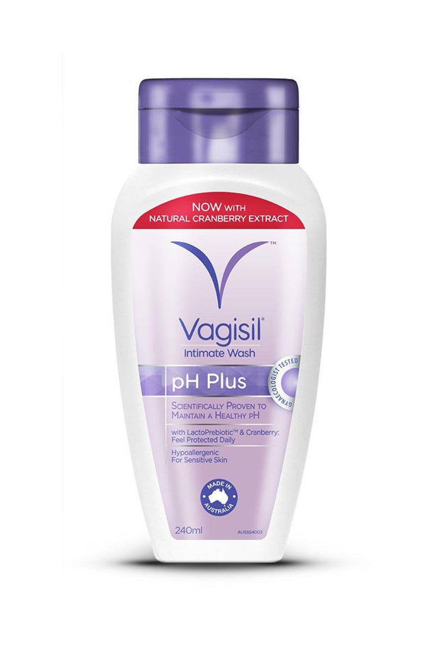 VAGISIL Intimate Wash pH Plus 240ml - Life Pharmacy St Lukes