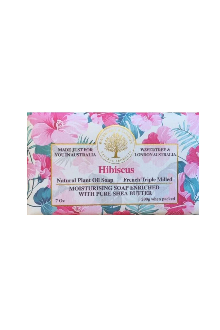 WAVERTREE & LONDON Soap Hibiscus 200g - Life Pharmacy St Lukes