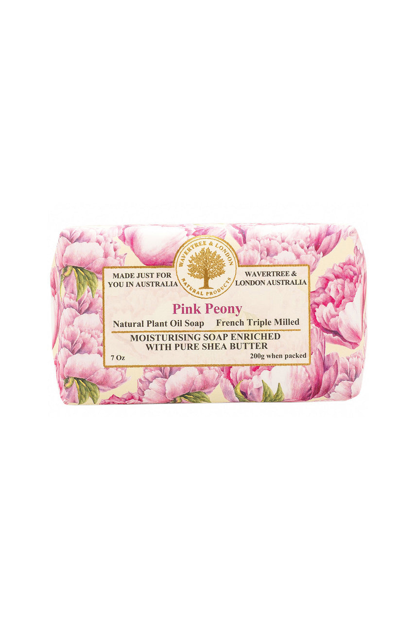 WAVERTREE & LONDON Soap Pink Peony 200g - Life Pharmacy St Lukes