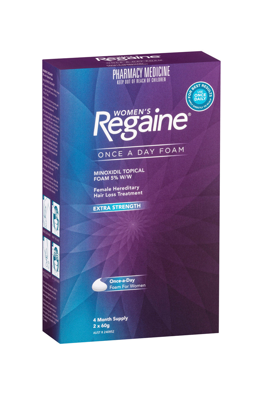 REGAINE Womens Foam 4 Months 120g - Life Pharmacy St Lukes