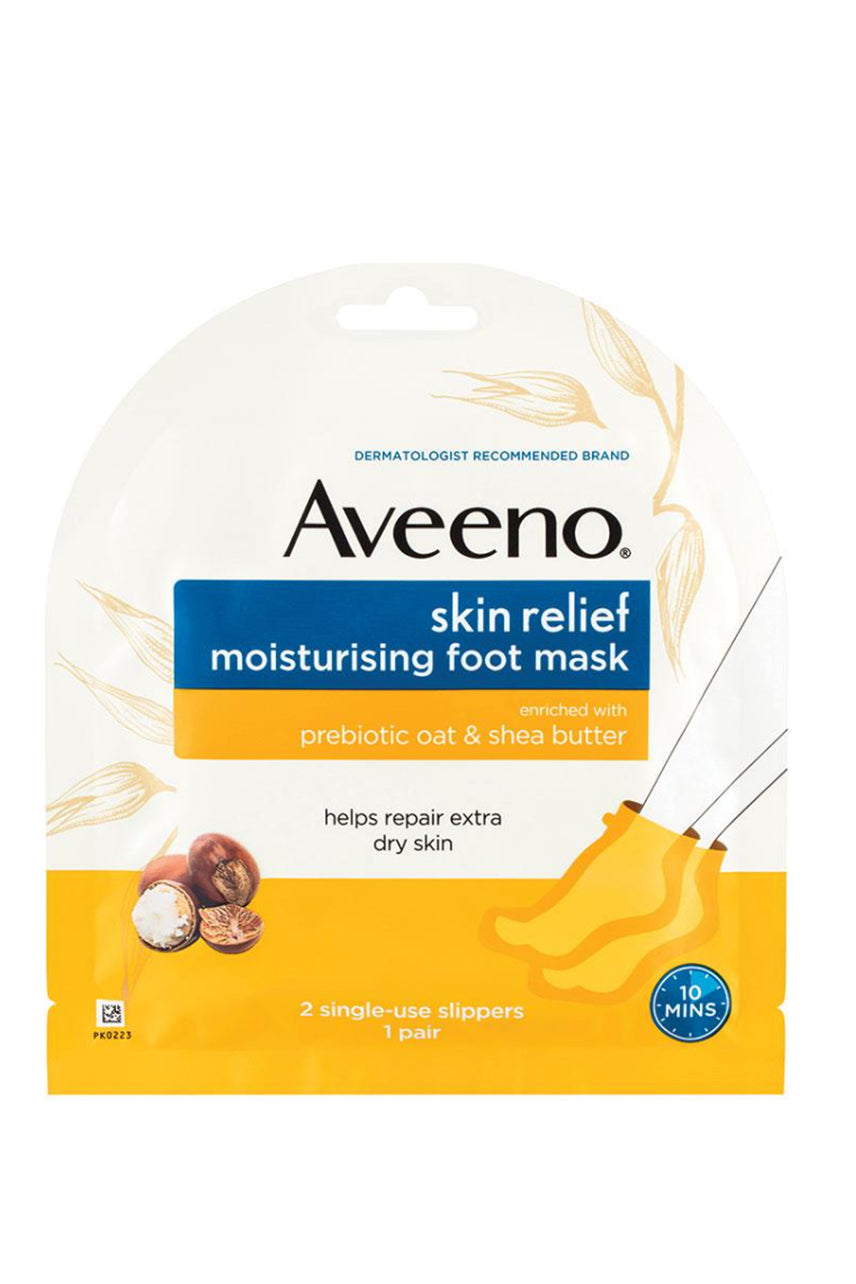 AVEENO Skin Relief Foot Mask - 1 Pair - Life Pharmacy St Lukes