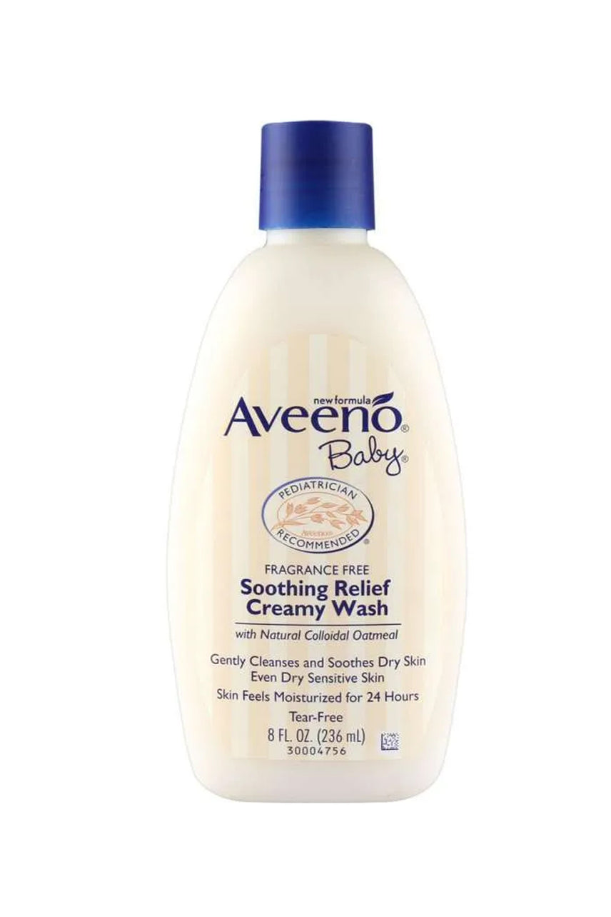 AVEENO Baby Soothing Relief Creamy Wash 236ml - Life Pharmacy St Lukes