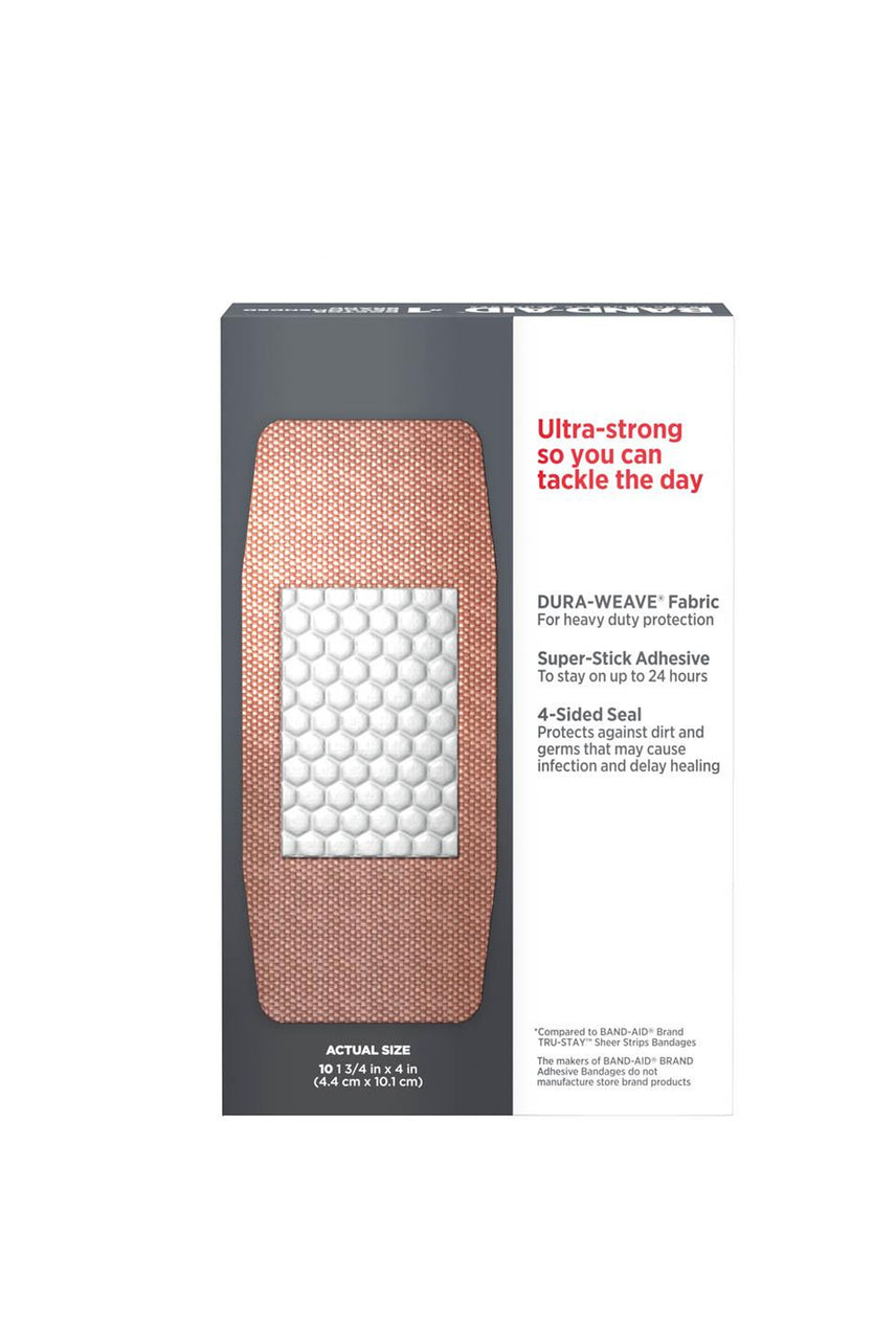 BANDAID Tough Strips Extra Large 10 - Life Pharmacy St Lukes