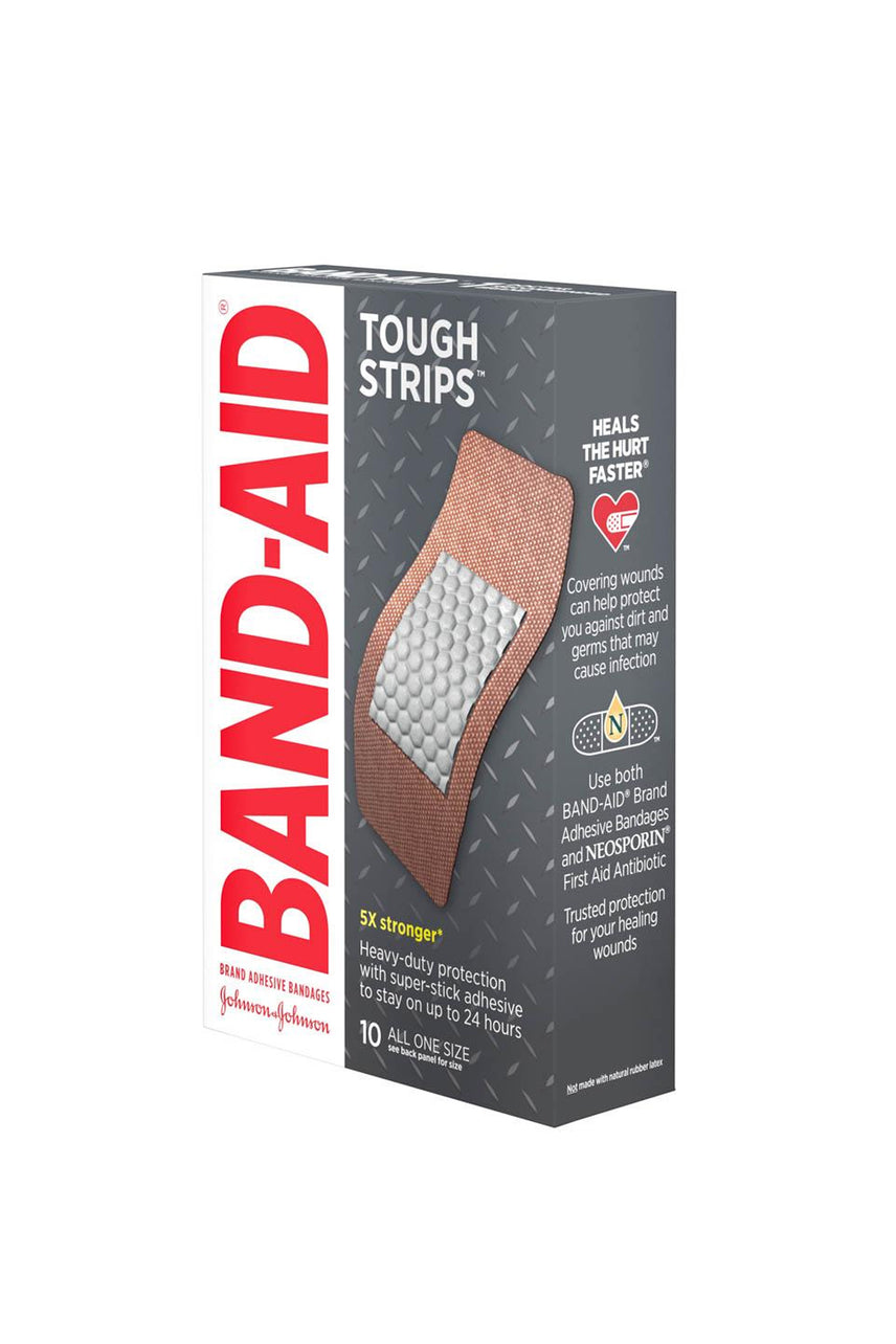 BANDAID Tough Strips Extra Large 10 - Life Pharmacy St Lukes
