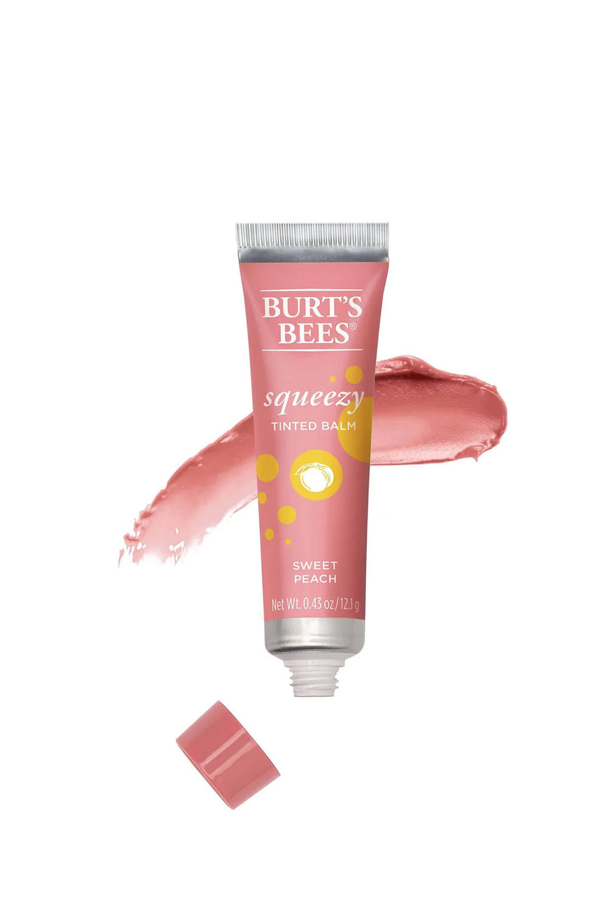 BURTS Bees Squeezy Lip Balm Sweet Peach - Life Pharmacy St Lukes