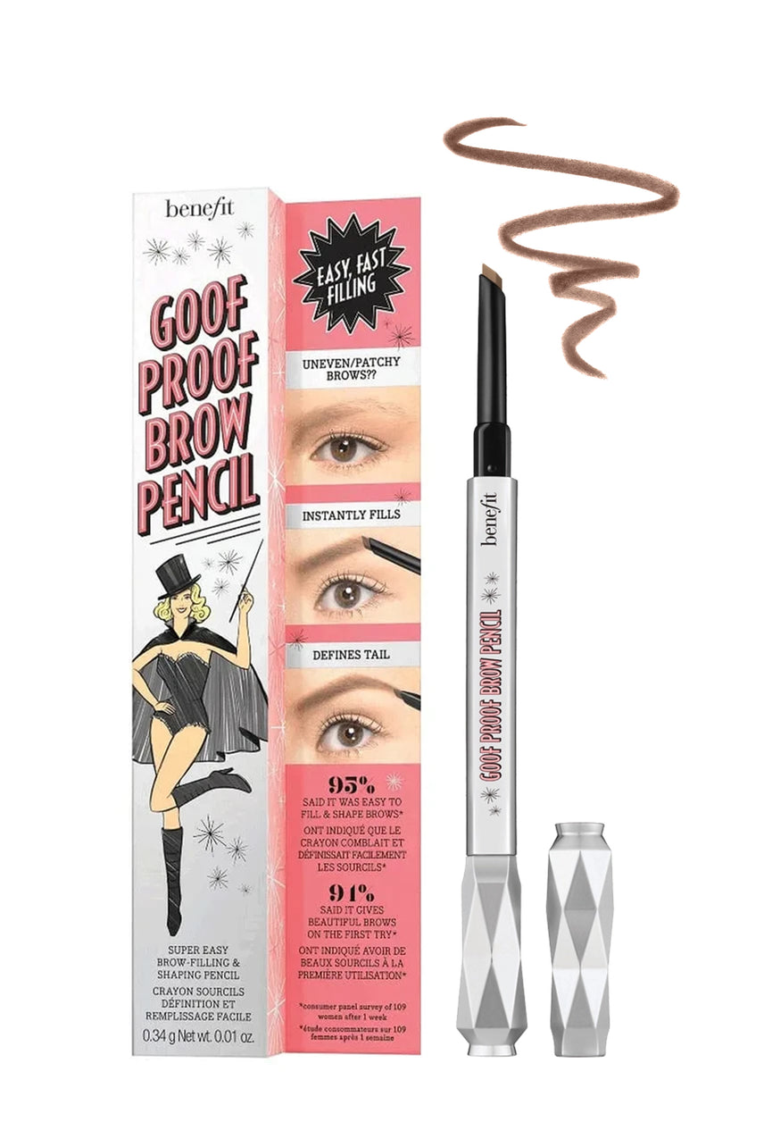 BENEFIT Goof Proof Eyebrow Pencil 2.75 Warm Auburn .34g - Life Pharmacy St Lukes