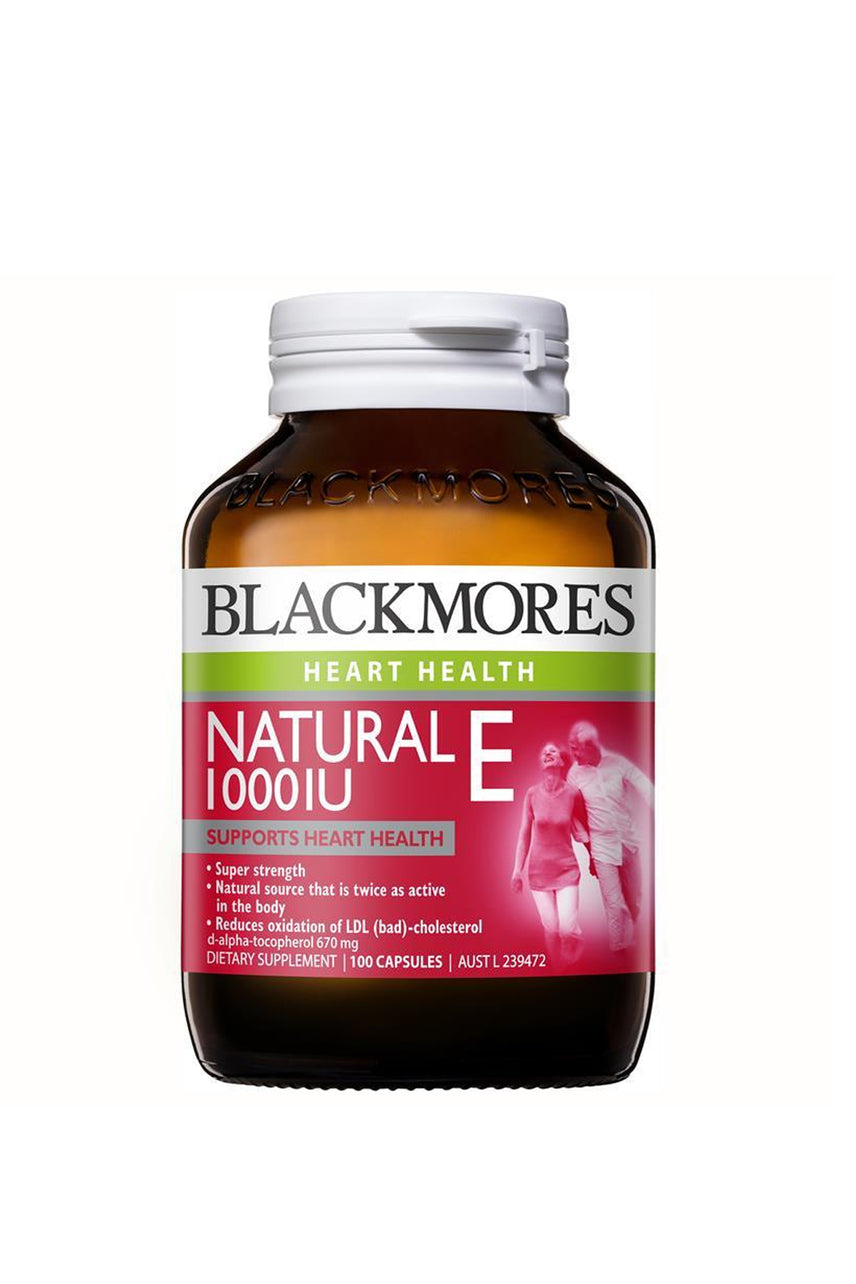 Blackmores Vitamin E 1000IU 30 Capsules - Life Pharmacy St Lukes
